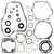Vertex - Complete Gasket Set With Oil Seals - 811414