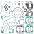Vertex - Complete Gasket Set With Oil Seals - 811309