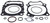 Vertex - Top End Gasket Kit - 8100021