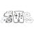 Vertex - Complete Gasket Set With Oil Seals - 8110008