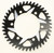 Vortex - Rear Cat5 Sprocket Aluminum 42t-520 Blk Kaw/suz/yam - 435ZK-42