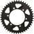 Vortex - Rear F5 Sprocket Aluminum 39t-520 Blk Hc Kaw - 454K-39