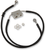 Drag Specialties - Brake Line - Front - +12" - Black - XL - Extended Length Brake Line - 614751-12BLK