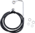 Drag Specialties - Brake Line - +6" - Black - '15-'17 Softail - Extended Length Stainless Steel Brake Line - 618299-6BLK