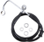 Drag Specialties - Brake Line - +10" - Black - '15-'17 Softail - Extended Length Stainless Steel Brake Line - 618302-10BLK
