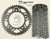 Vortex - Sprocket/chain Kit Stl/stl 15/43t Sil Rx3 520-114l Blk - CK6377 Vortex - Sprocket/chain Kit Stl/stl 15/43t Sil Rx3 520-114l Blk - CK6377