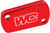 Works - Rear Brake Cover (red) - 21-605