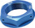 Works - Steering Stem Nut (blue) - 24-360