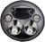 Custom Dynamics - 7" TruBEAM Headlamp - Black - Chieftain - 7" TruBEAM Headlamp - CDTB-7-IF-B