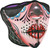 Zan - Neoprene Half Mask Sugar Skull/purple Reversible - WNFM082H Zan - Neoprene Half Mask Sugar Skull/purple Reversible - WNFM082H