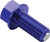 Zeta - Magnetic Drain Plug Blue - ZE58-1522