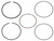 Namura - Piston Rings 92.5mm Hon For Namura Pistons Only - NA-10093-2R