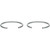Vertex - Piston Circlips For Vertex Pistons Only - 72121K
