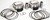 Wiseco - Tracker Piston Kit Evo Flat Big Twin 1340 8.5:1 Std - K0215PS