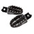 Zeta - Aluminum Footpegs Black Hon - ZE93-1100 Zeta - Aluminum Footpegs Black Hon - ZE93-1100