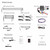 Ecoxgear - 6 Seater Led Kit W/ Controller - SEI-LEDZ4UGLW1236