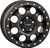 System 3 - Sb7 Bl Wheel 15x7 4+3 (+10mm) 5/4.5 Matte Black - 15S3-7544