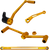 Arlen Ness - Control Kit Heel/toe Speedliner  Gold - 420-101 Arlen Ness - Control Kit Heel/toe Speedliner  Gold - 420-101