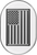 Figurati Designs - Cover Antenna Rear Fender R American Flag Contrast Cut Chr - FD26-AC-SS-RT