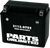 Parts Unlimited - AGM Battery - YTX12 - AGM Maintenance-Free Battery - CTX12