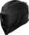 Icon - Hlmt Aflt Dark Rub Bk Lg -