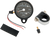 Drag Specialties - 2.4" MPH Mini LED Mechanical Speedometer/Indicators/Trip - Black Housing - Black Face - 2:1 - 2.4" Mini Mechanical Speedometer - 21-6815BDS