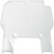 Ufo - Frt #plate Kx 89-95 White - KA02720047