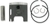 Wsm - Piston Assy Long Rod Std. - 50-520-5-64K