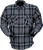 Z1r - Shirt Flannel Gy Lg -