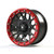 Bullite Wheels & Accessories - Rider Wheel Gun Metal/red, 14x7.0, 4/156, 5+2 - BT051470401013