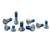 Ebc - Ebc High Tensile Rotor Bolt Set  4pc - DB401/4