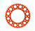 Renthal - Renthal Rear Ultralight Sprocket Orange Grooved 42t - 224U-520-42GPOR