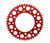 Renthal - Renthal Rear Ultralight Sprocket Red Grooved 49t - 154U-520-49GRRD