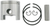 Parts Unlimited - Piston Assembly - Polaris - +.020 - Piston Kit - 8053-2
