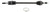 All Balls - 8 Ball Extreme Axle Front - AB8-CA-8-217