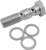 Drag Specialties - Banjo Bolt - 3/8-24 - Dual - Universal Chrome Steel Banjo Bolt - 117