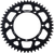 Fire Power - Rear Sprocket Aluminum 49t Blk - FPA-245-49-BLK