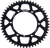 Fire Power - Rear Sprocket Aluminum 51t Blk - FPA-245-51-BLK