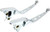 Harddrive - Tri-hole Lever Set Chrome Flt `21-up Cbl Clutch - 53844