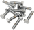 Drag Specialties - Bolts - Hex-Head - Chrome - 5/16"-18 x 1-1/2" - Replacement Hex-Head Bolts - MPB127