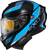 Scorpion Exo - Exo-gt930 Cold Weather Helmet Modulus Blk/blu Xl (electric) - 93-1056-EC