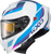 Scorpion Exo - Exo-gt930 Cold Weather Helmet Modulus Wht/blu Sm (electric) - 93-1023-EC