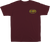 Fmf - Tee Stay Golden Maroon Sm - SP24118904MRNSM