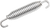 Drag Specialties - Kickstand Spring - Chrome - Kickstand Spring - 11-0123-BC199