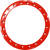 Raceline Wheels - 15" Red Bl Ring 20 Hole Ring 12mm - RBL-15R-A91-RING-20