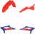 Acerbis - Plastic Kit Beta Red Blue - 2979461228