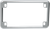 Drag Specialties - License Plate Frame - Chrome - Chrome License Plate Frame - 74061