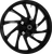 Coastal Moto - Wheel Frnt Hurricane 3d Dual Disc W/abs Black 21"08-23 Tour - 3D-HUR213SB-ABST