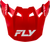 Fly Racing - Formula Cc Objective Visor Red/white Md/lg - 73-4356