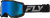 Fly Racing - Youth Zone Goggle Black/black W/ Sky Blue Mirror/smoke Lens - 37-51525Y